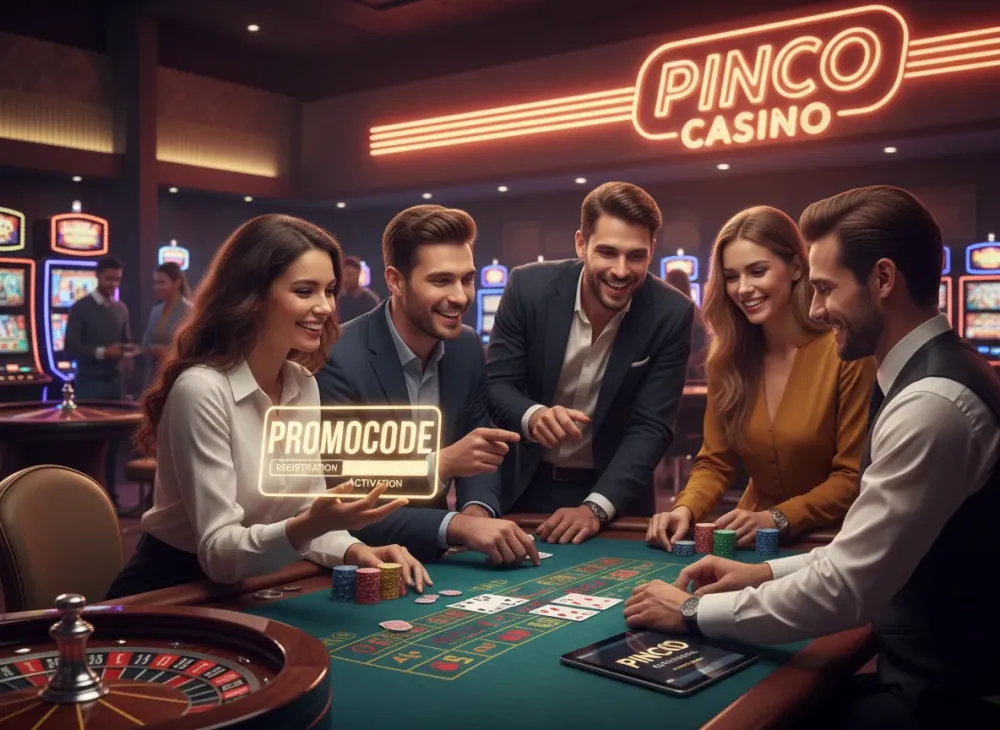 Pinco промокод для регистрации и активации